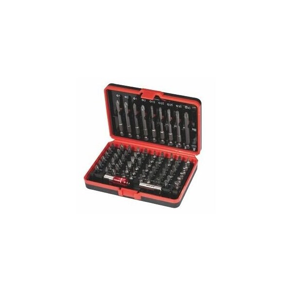 Holex Screwdriver Bit Set, 71 Pc, 1/4 inch Shank 675597 71 - main